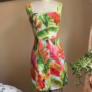 Farm Rio cotton mini dress.